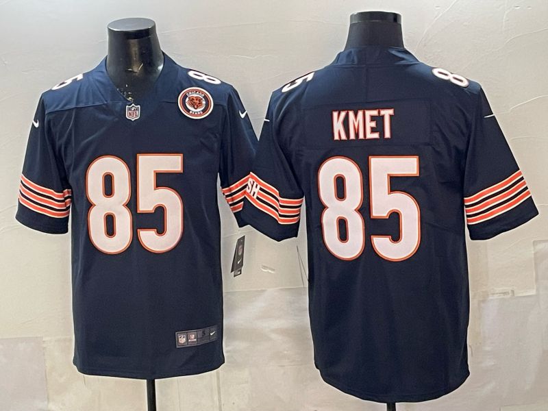 Men 2026 Chicago Bears #85 Kmet blue 2th generation Nike Limited NFL Jersey style 006